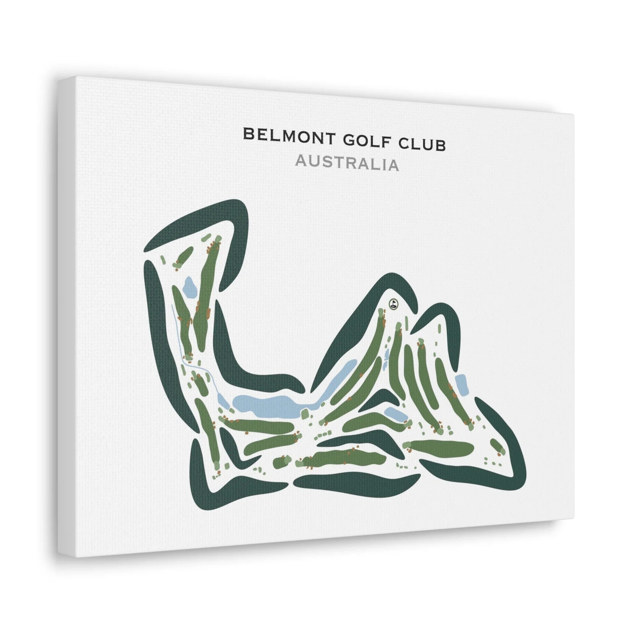 Belmont Golf Club, Australia - Printed Golf Courses
