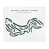 Belmont Lake Golf Course, North Carolina - Printed Golf Courses