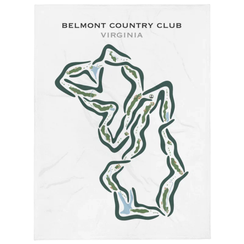 Belmont Country Club, Virginia - Printed Golf Courses