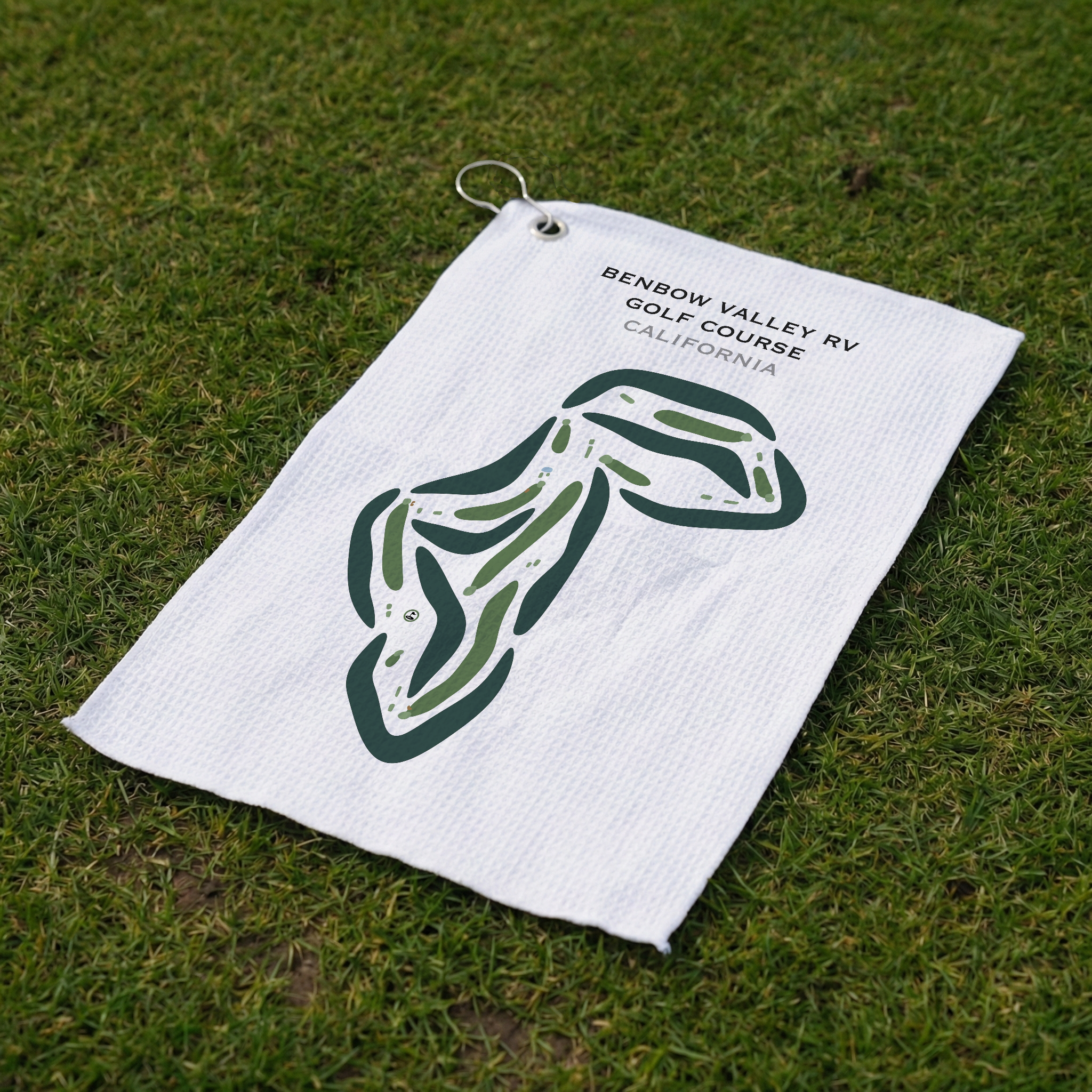 Benbow Valley RV Golf Course, California - Printed Golf Courses