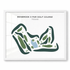 Benbrook 3 Par Golf Course, Texas - Printed Golf Courses
