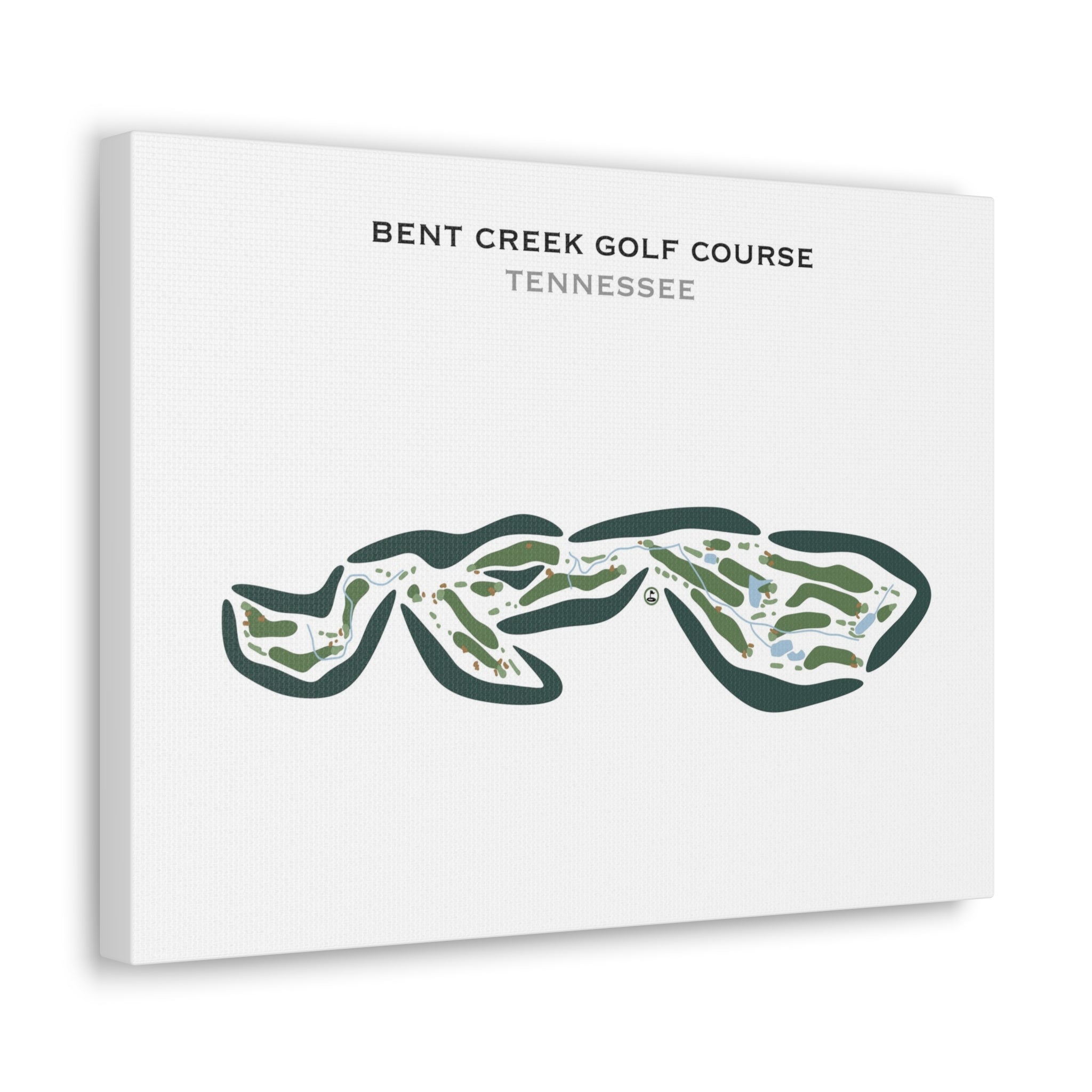Bent Creek Golf Course, Tennessee - Printed Golf Courses