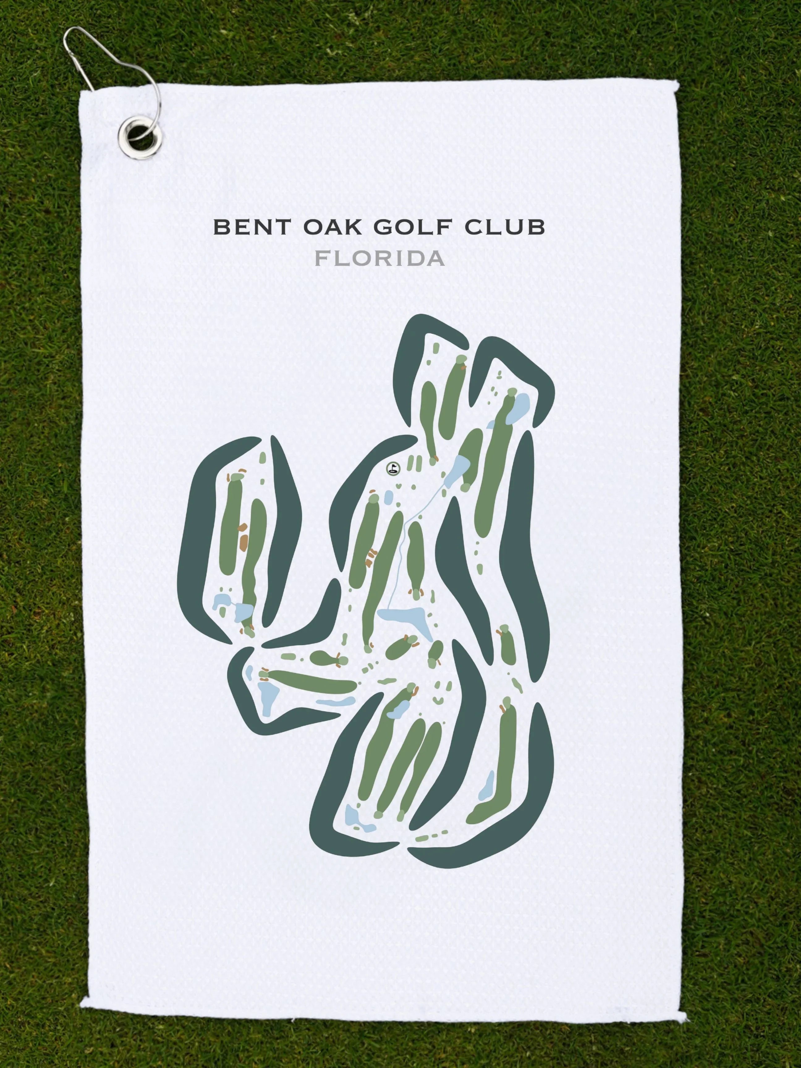 Bent Oak Golf Club, Florida - Printed Golf Courses