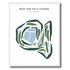 Bent Oak Golf Course, Illinois - Printed Golf Courses
