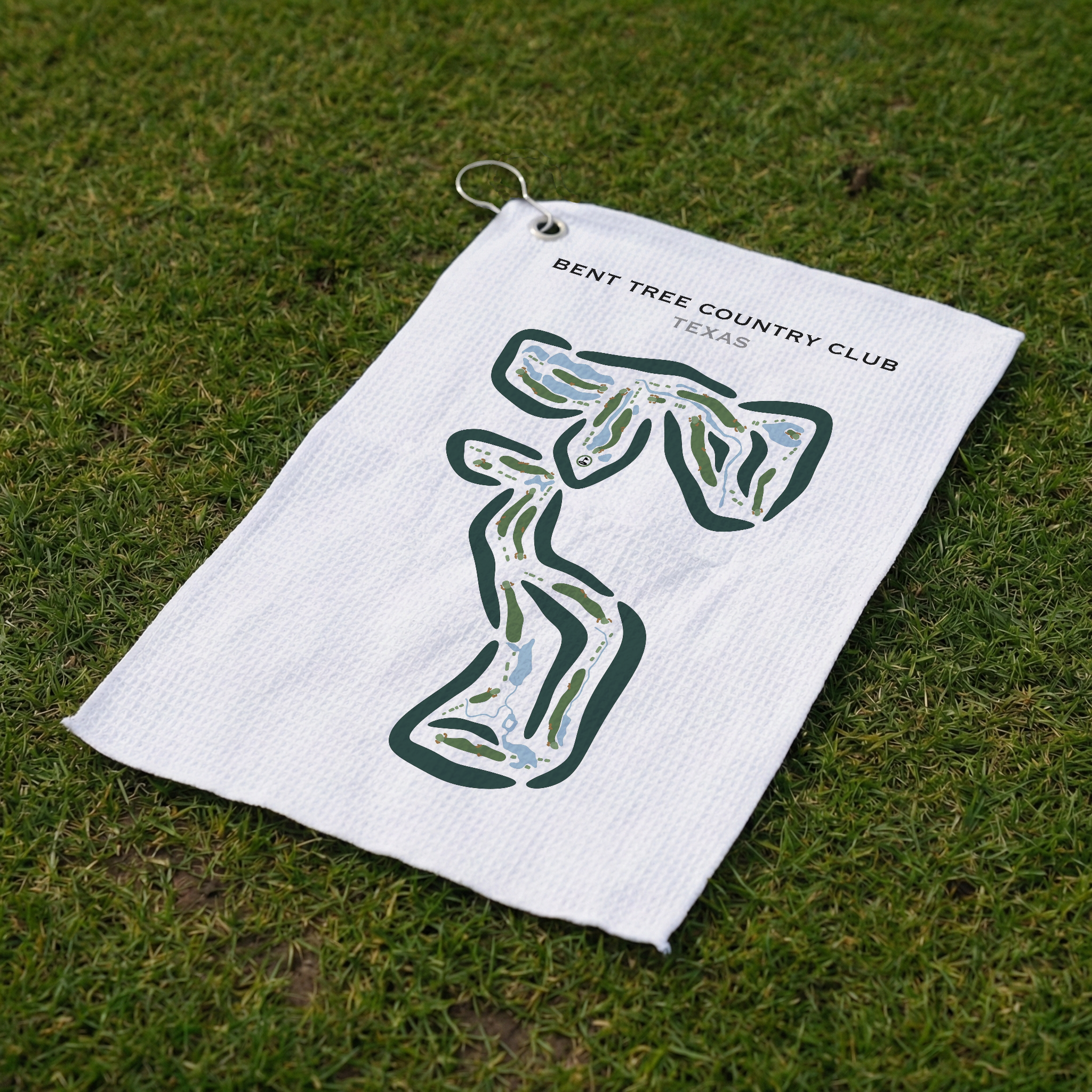 Bent Tree Country Club, Texas - Printed Golf Course