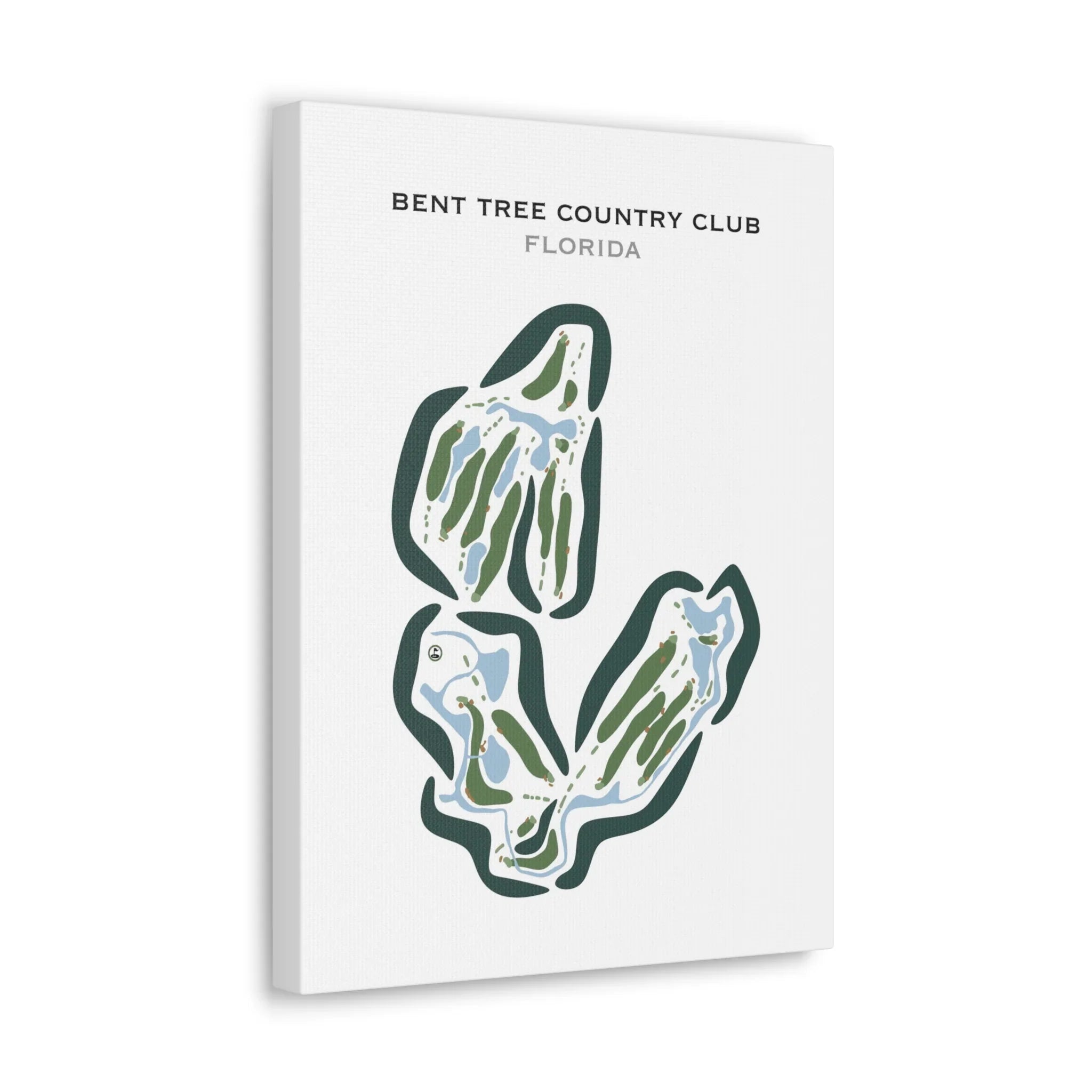 Bent Tree Country Club, Florida - Printed Golf Courses