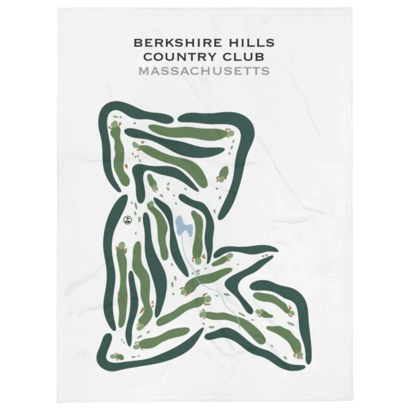 Berkshire Hills Country Club, Massachusetts - Printed Golf Courses