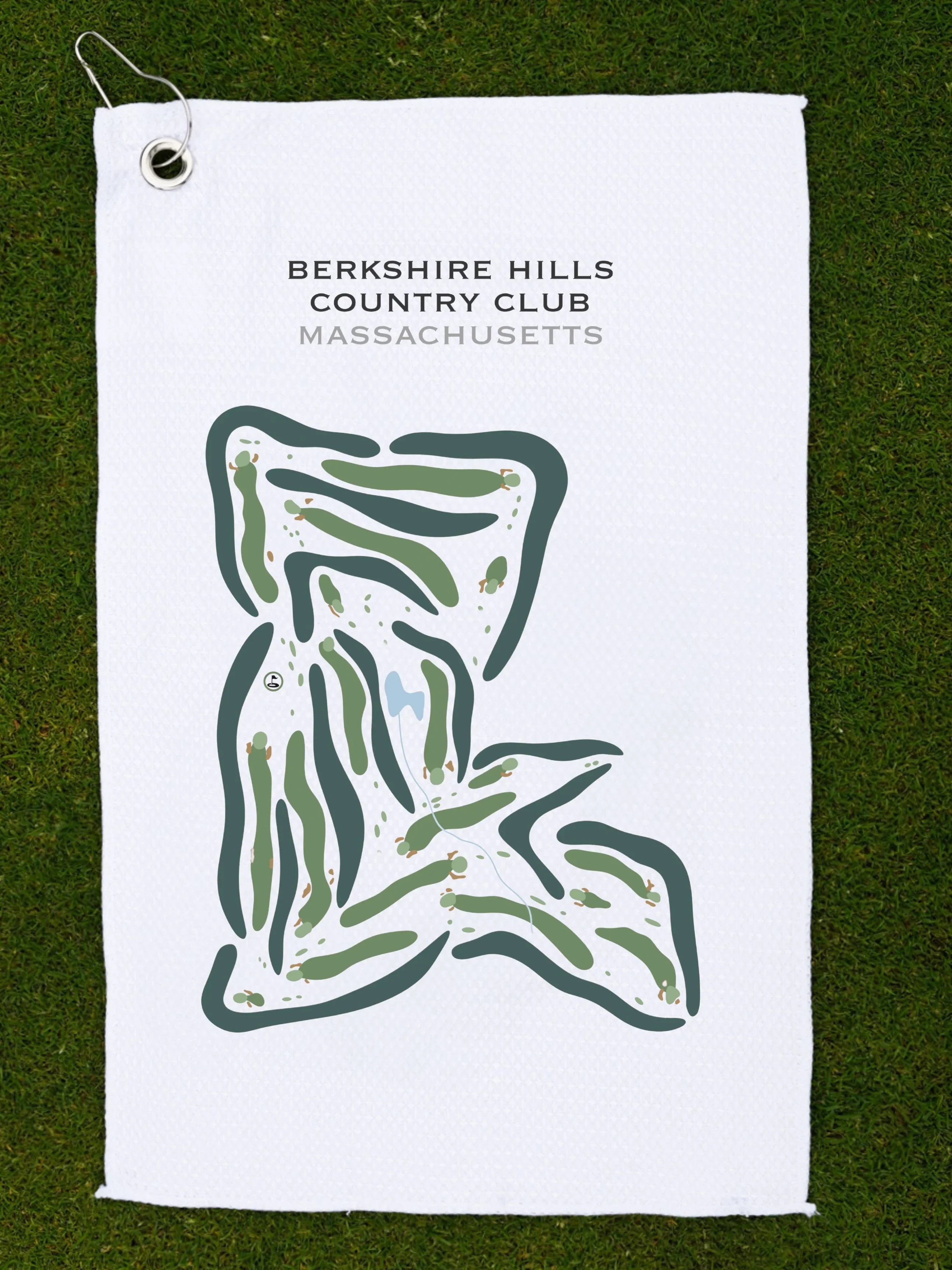Berkshire Hills Country Club, Massachusetts - Printed Golf Courses