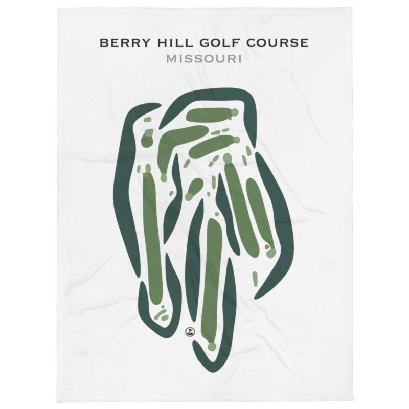 Berry Hill Golf Course, Missouri - Printed Golf Courses