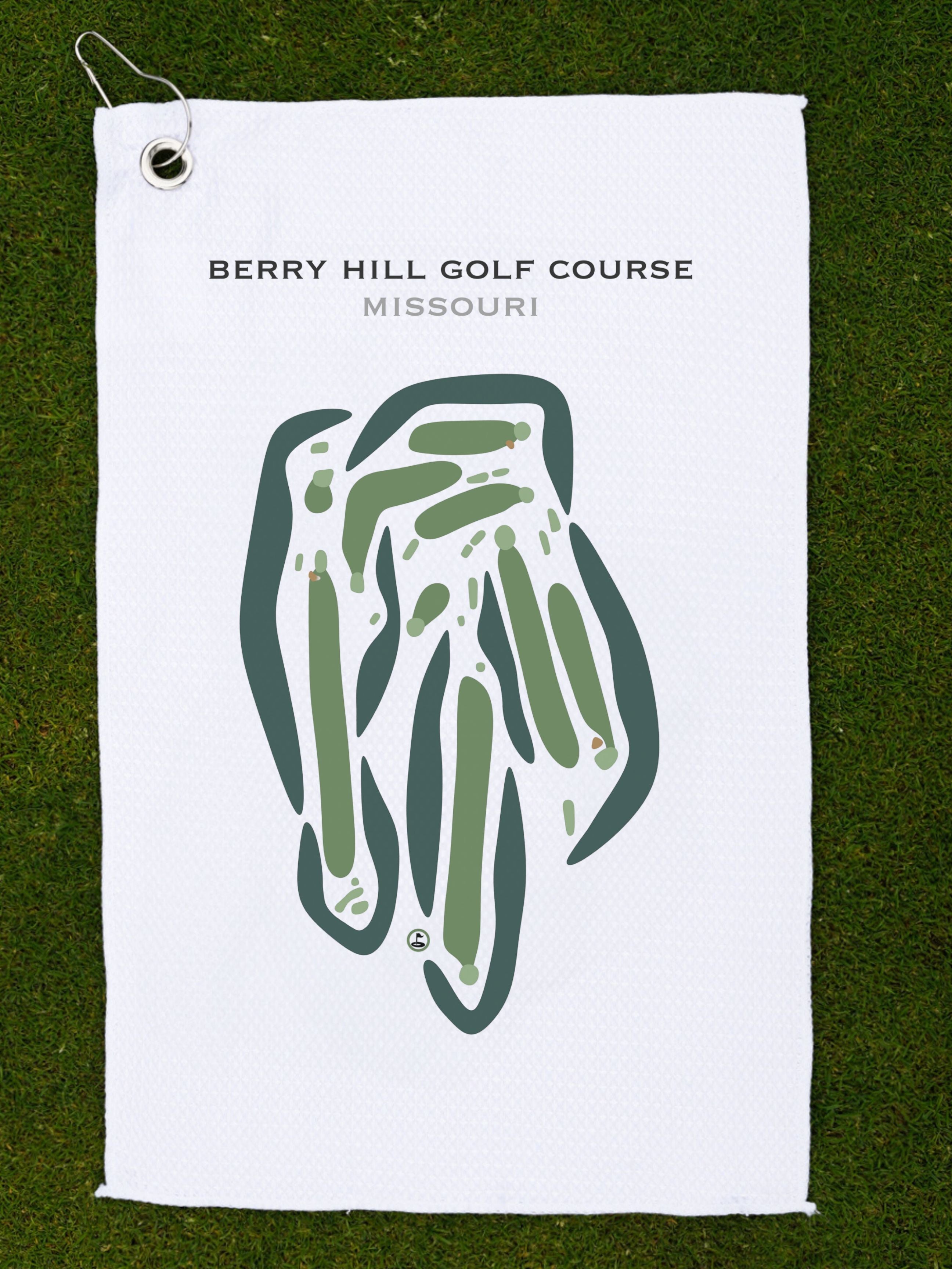 Berry Hill Golf Course, Missouri - Printed Golf Courses