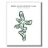 Berry Hills Country Club, West Virginia - Printed Golf Courses