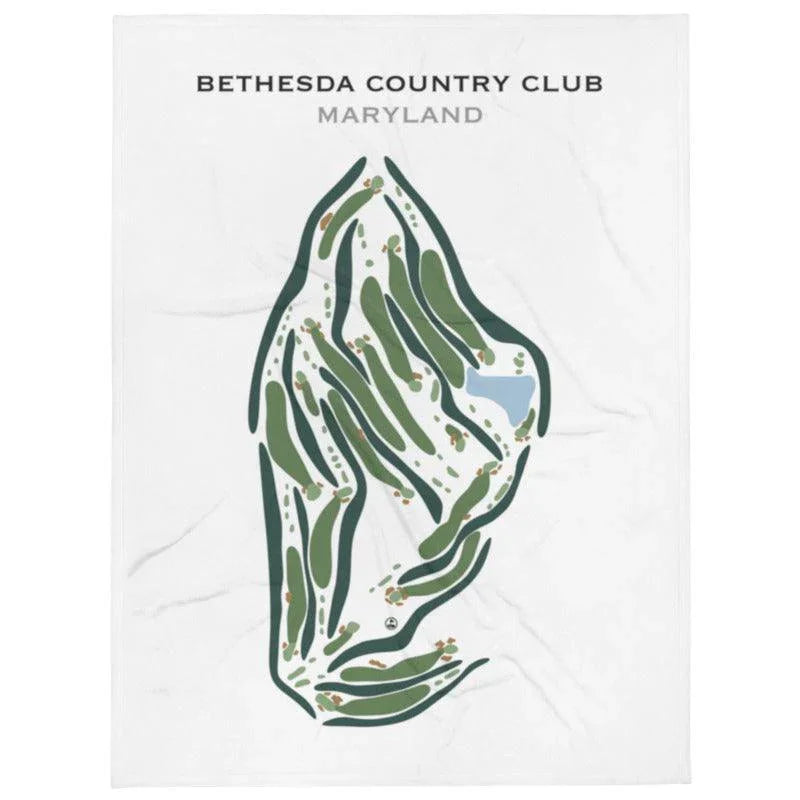 Bethesda Country Club, Maryland - Printed Golf Courses