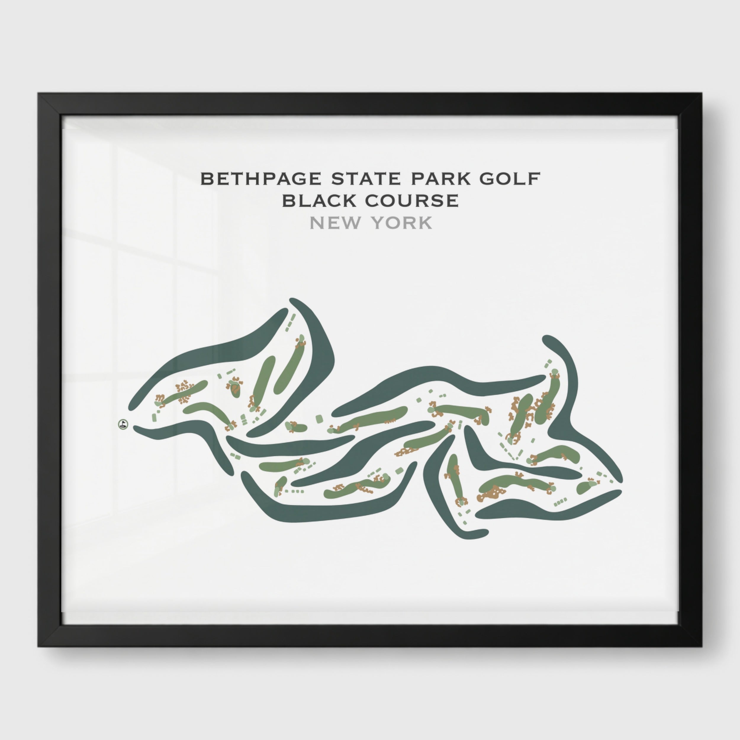 Bethpage State Park Golf, Black Course, New York - Printed Golf Courses