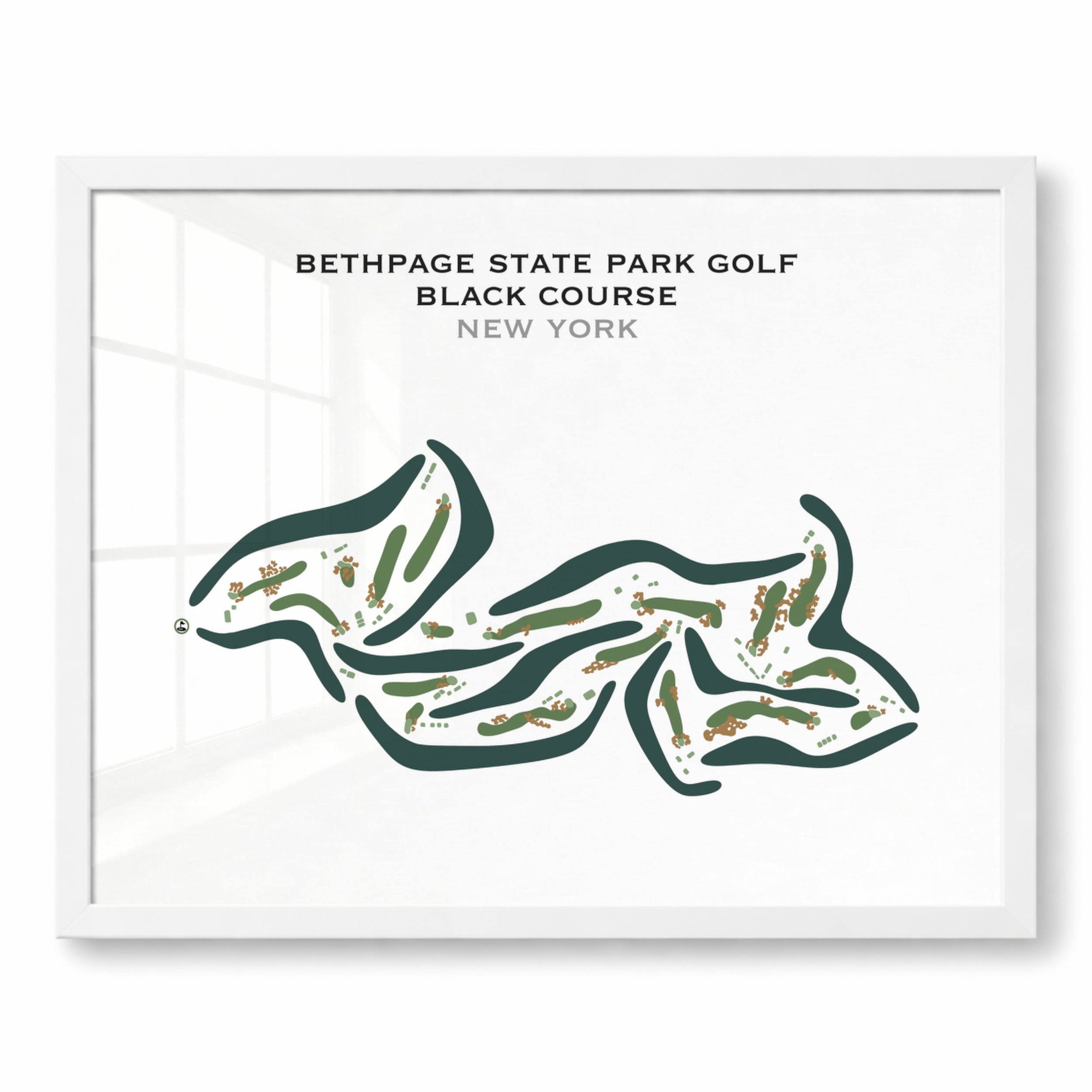 Bethpage State Park Golf, Black Course, New York - Printed Golf Courses