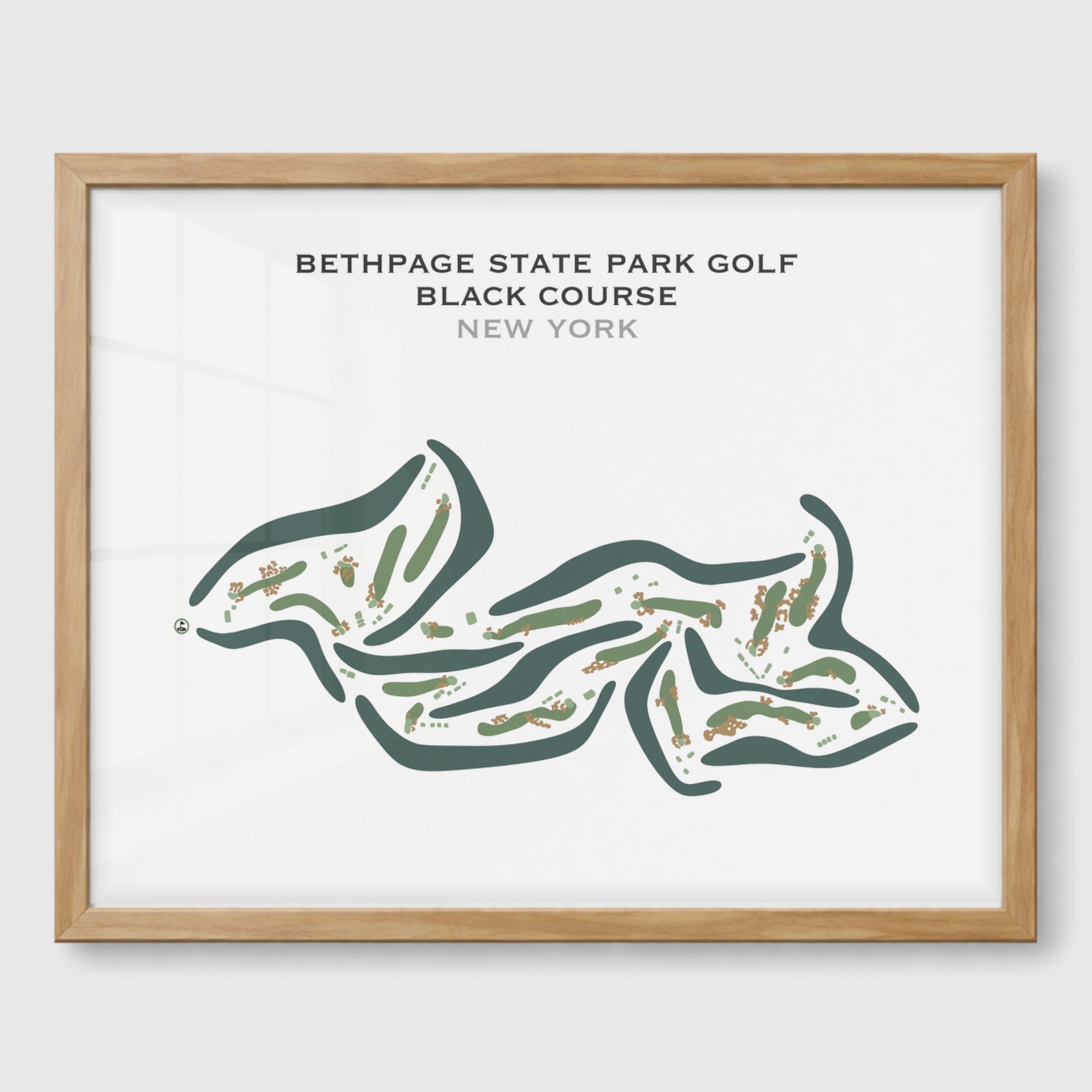 Bethpage State Park Golf, Black Course, New York - Printed Golf Courses