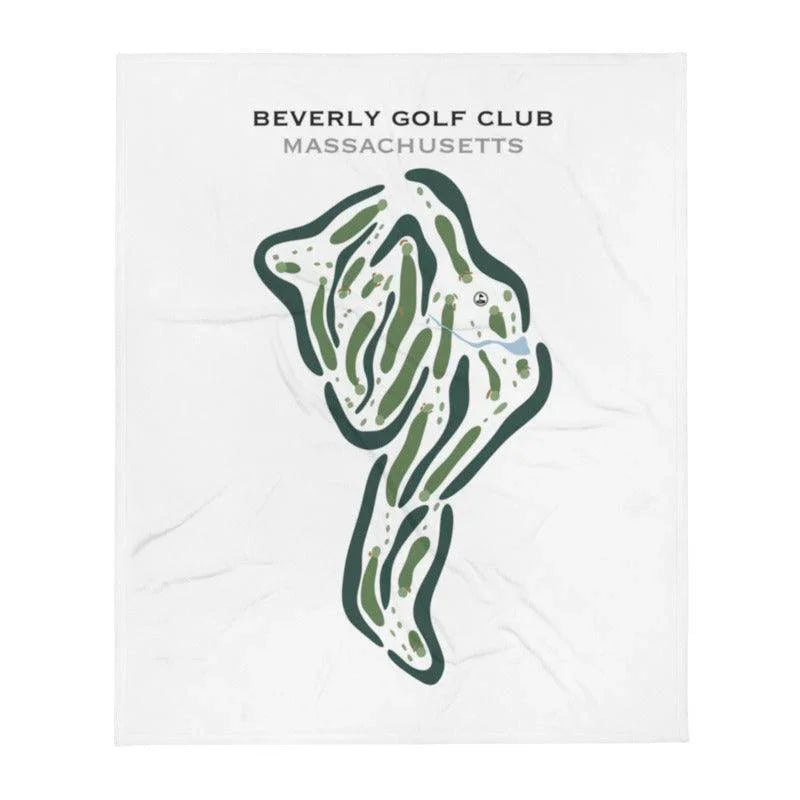 Beverly Golf Club, Massachusetts - Printed Golf Courses