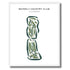 Beverly Country Club, Illinois - Printed Golf Courses