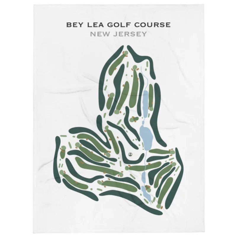 Bey Lea Golf Course, New Jersey - Printed Golf Course