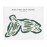 Bide-A-Wee Golf Course, Virginia - Printed Golf Courses