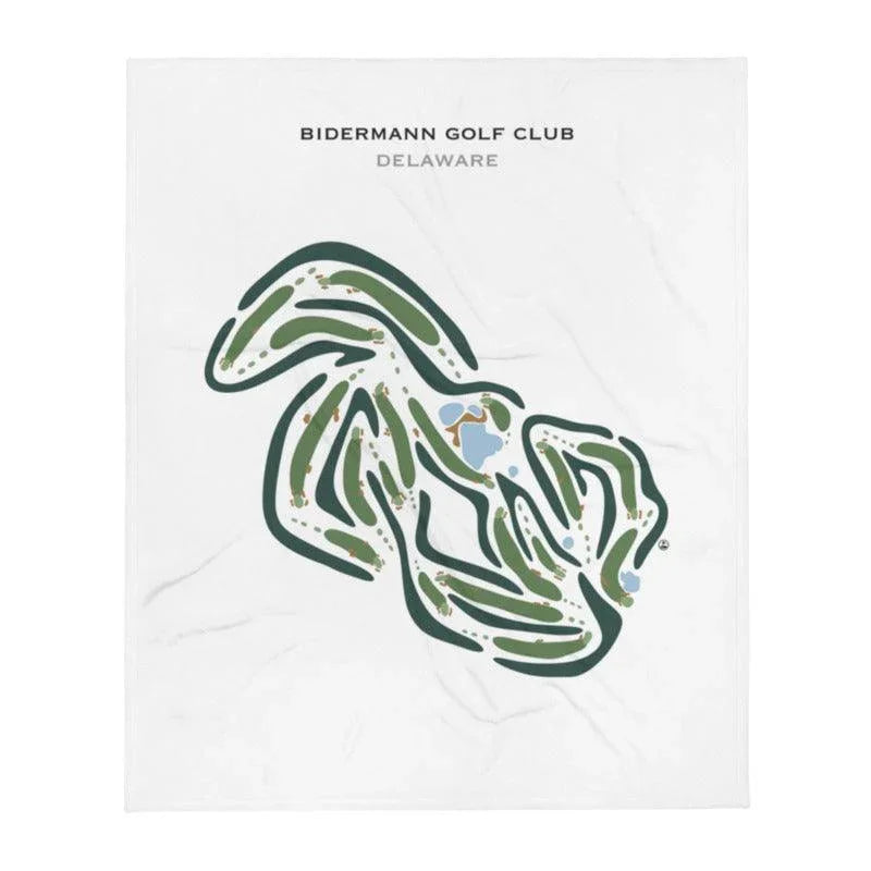 Bidermann Golf Club, Delaware - Printed Golf Courses