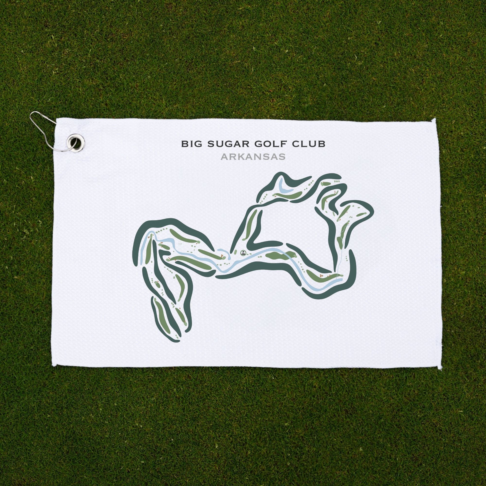 Big Sugar Golf Club, Arkansas - Printed Golf Courses