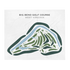 Big Bend Golf Course, West Virginia - Printed Golf Courses