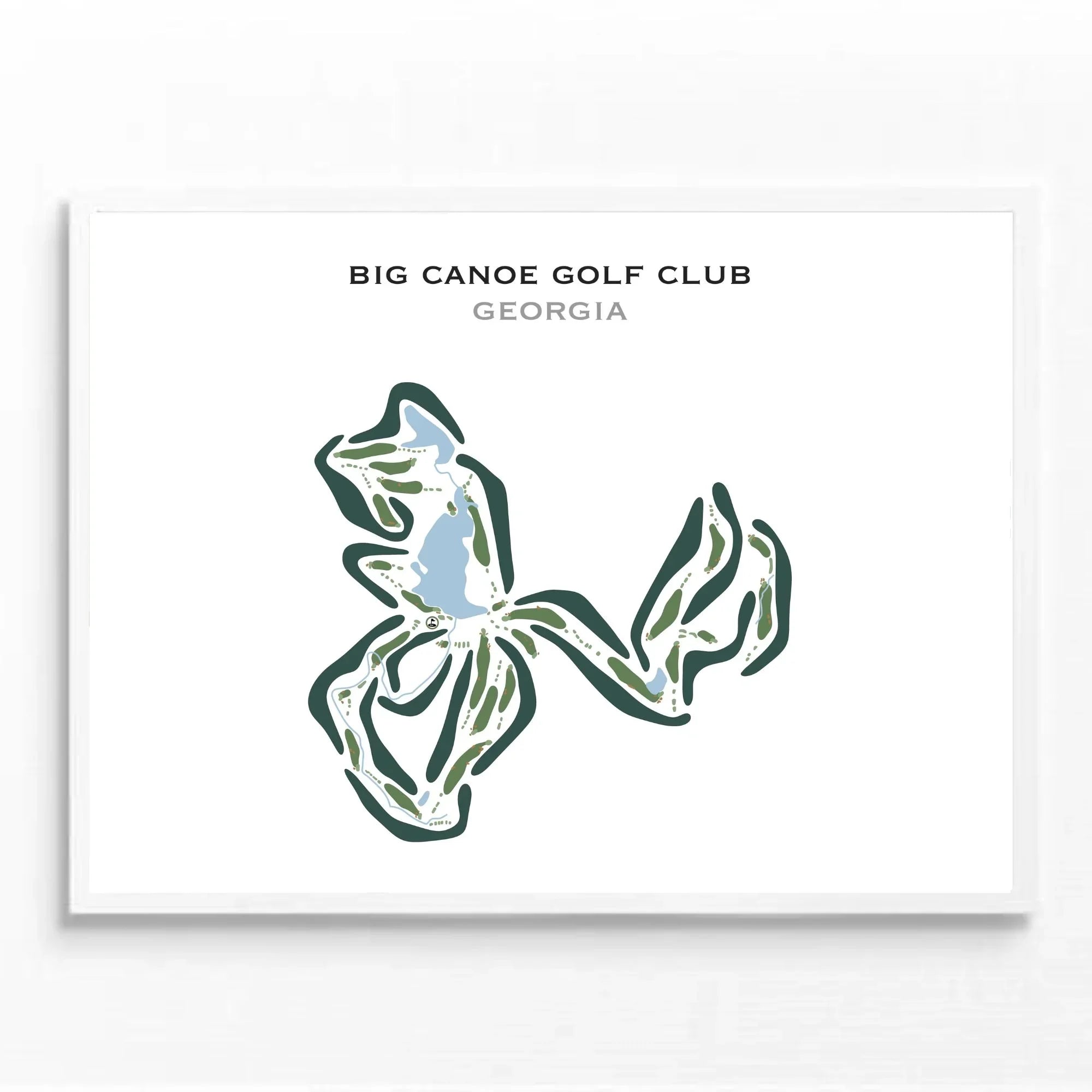 Big Canoe Golf Club, Georgia - Printed Golf Courses