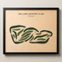 Big Lake Country Club, Texas - Printed Golf Courses