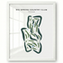 Big Spring Country Club, Texas - Printed Golf Courses