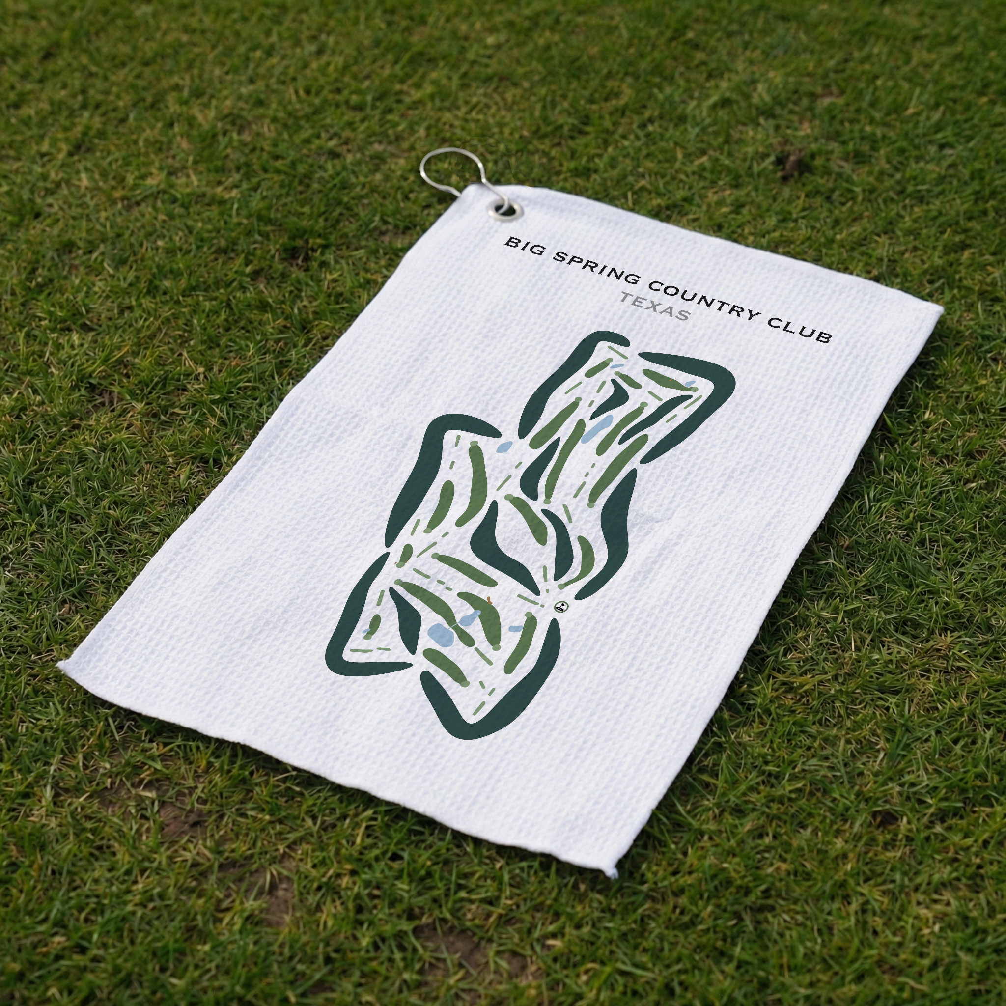 Big Spring Country Club, Texas - Printed Golf Courses