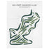 Big Foot Country Club, Wisconsin - Printed Golf Courses