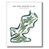 Big Foot Country Club, Wisconsin - Printed Golf Courses