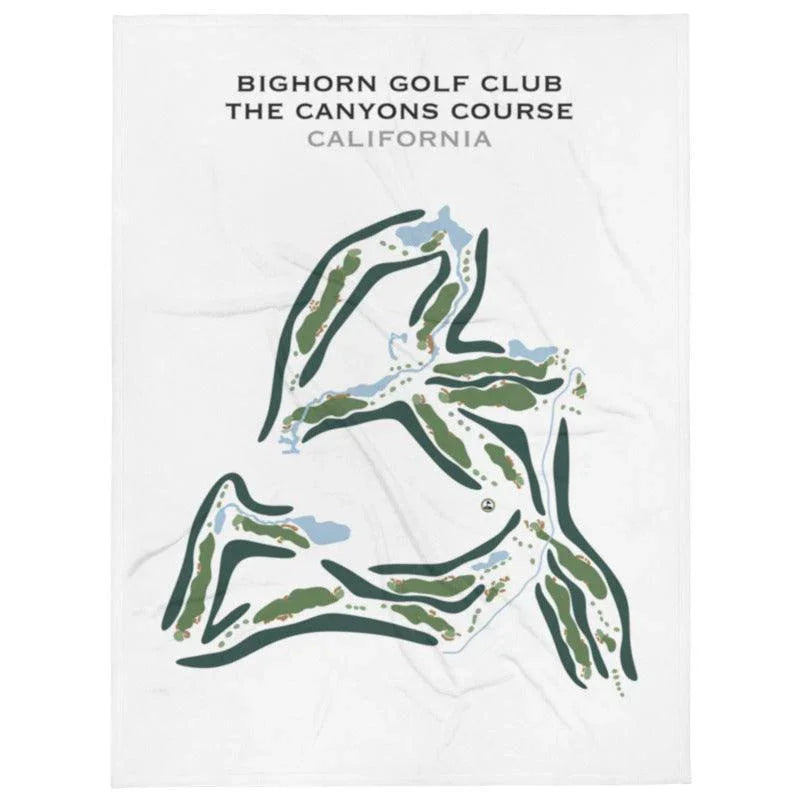 Bighorn - Canyons Course, California - Printed Golf Courses