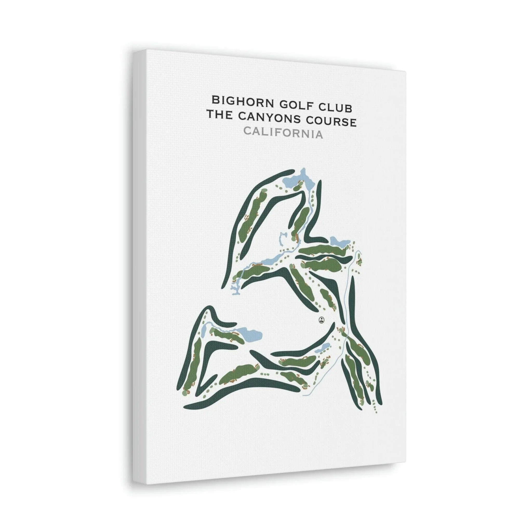 Bighorn - Canyons Course, California - Printed Golf Courses