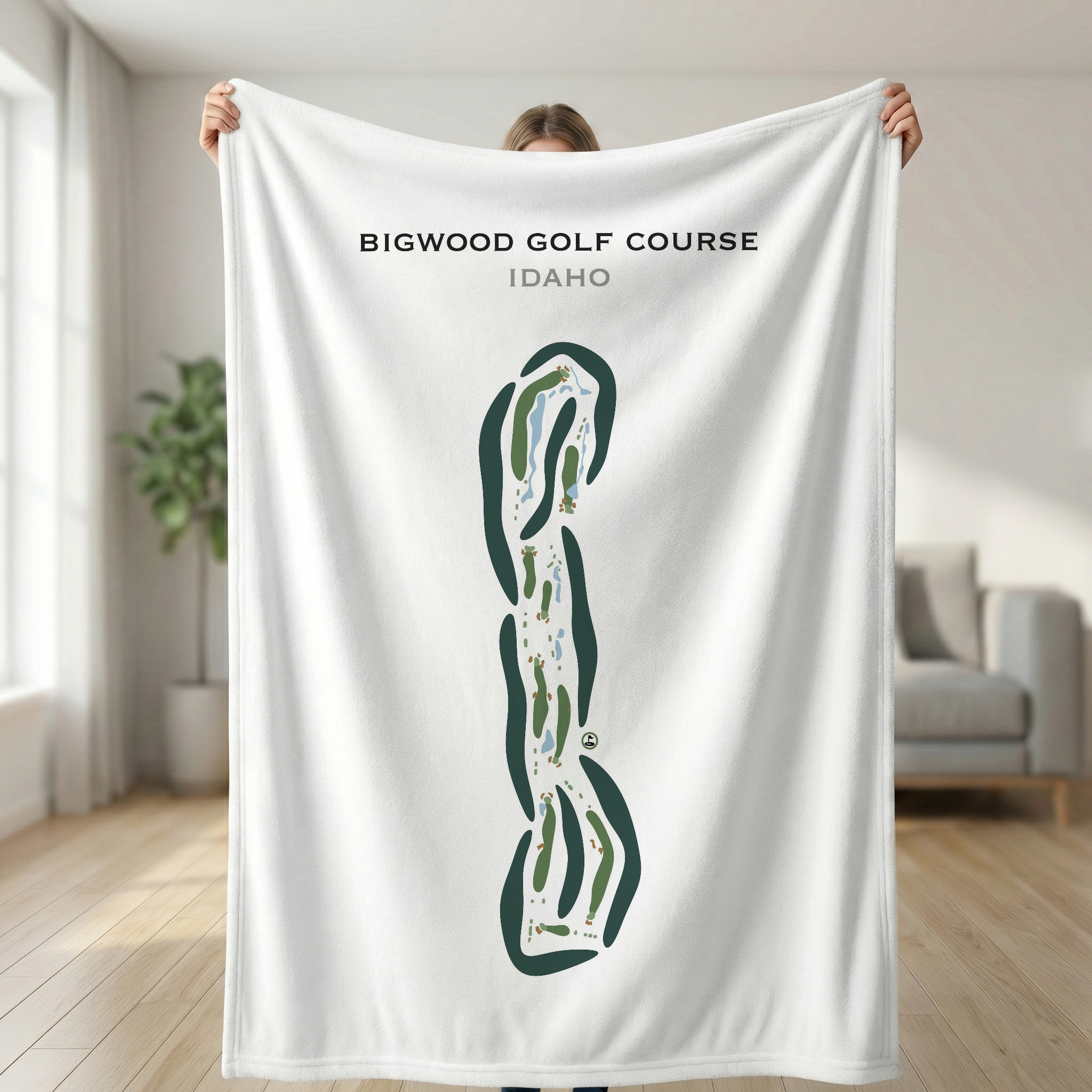 Bigwood Golf Course, Idaho - Printed Golf Courses