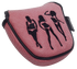 Polka Dot Bikini Girls Embroidered Putter Cover - Mallet