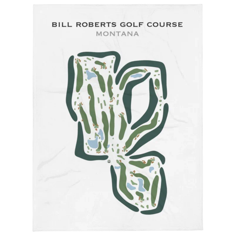 Bill Roberts Golf Course, Montana - Printed Golf Courses