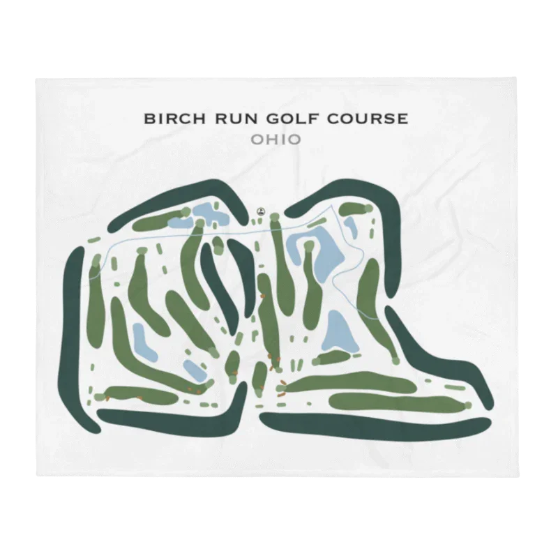 Birch Run Golf Course, Ohio - Printed Golf Courses