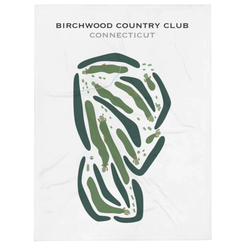 Birchwood Country Club, Connecticut - Printed Golf Courses