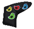 Birdie Hunting Embroidered Putter Cover - Blade by ReadyGOLF