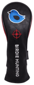 Birdie Hunting Embroidered Hybrid Headcover - Blue by ReadyGOLF