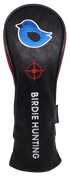 Birdie Hunting Embroidered Hybrid Headcover - Blue by ReadyGOLF