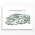 Birmingham Country Club, Michigan - Printed Golf Courses