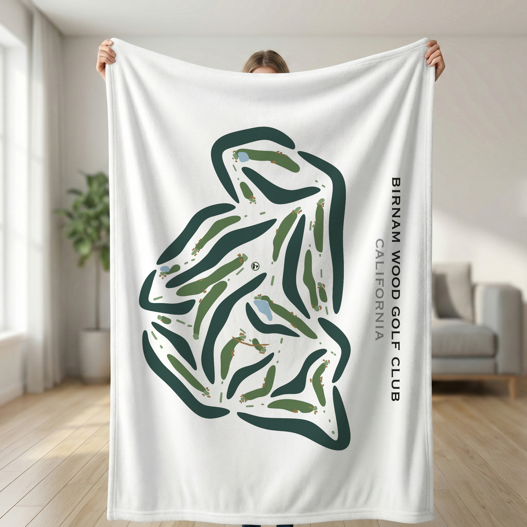 Birnam Wood Golf Club, California - Printed Golf Courses