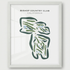 Bishop Country Club, California - Printed Golf Courses