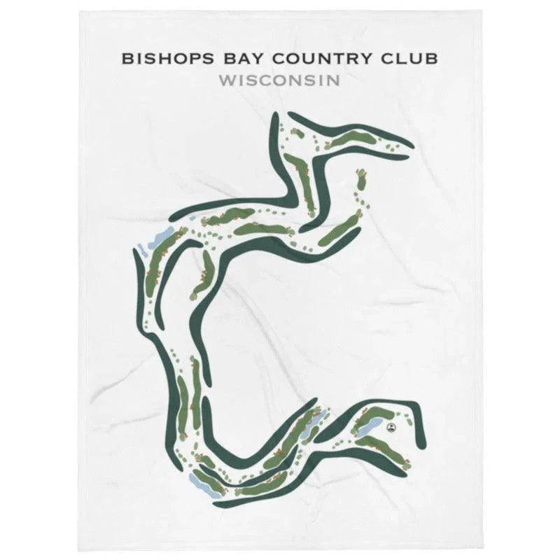 Bishops Bay Country Club, Wisconsin - Printed Golf Courses