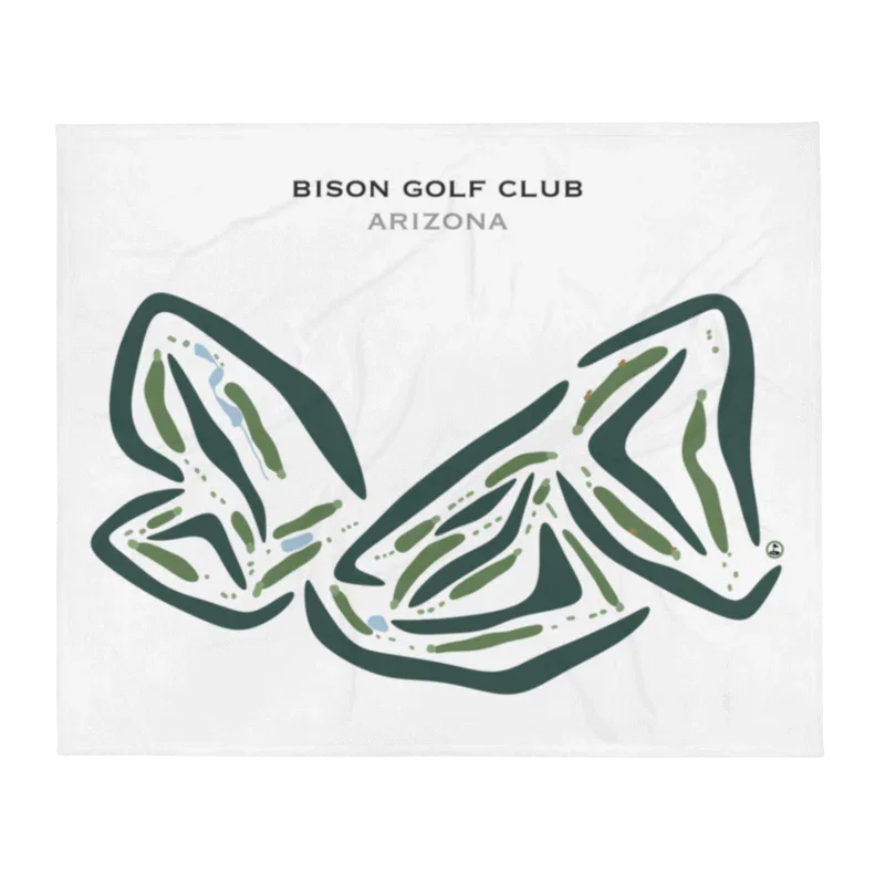 Bison Golf Club, Arizona - Printed Golf Courses