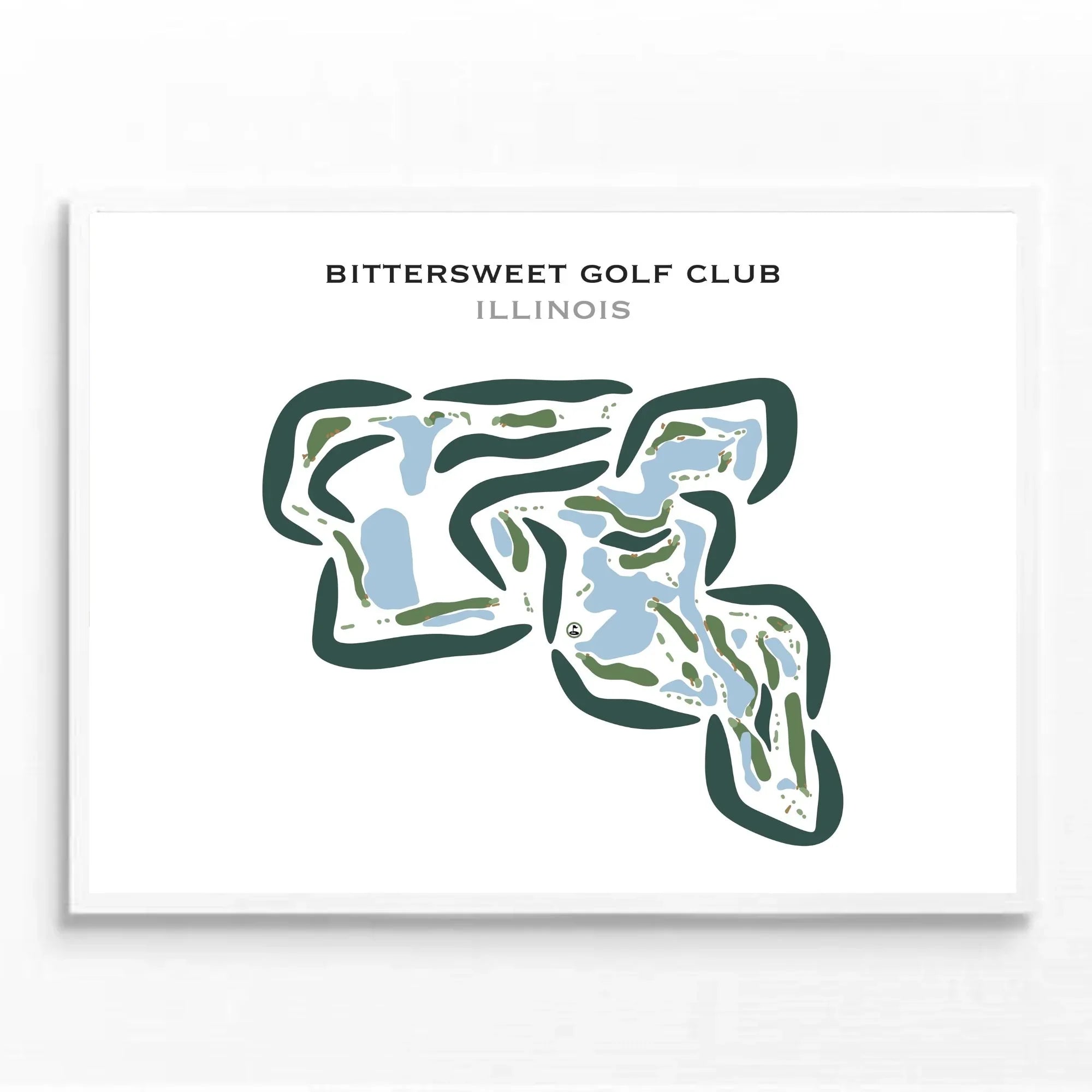 Bittersweet Golf Club, Illinois - Printed Golf Courses
