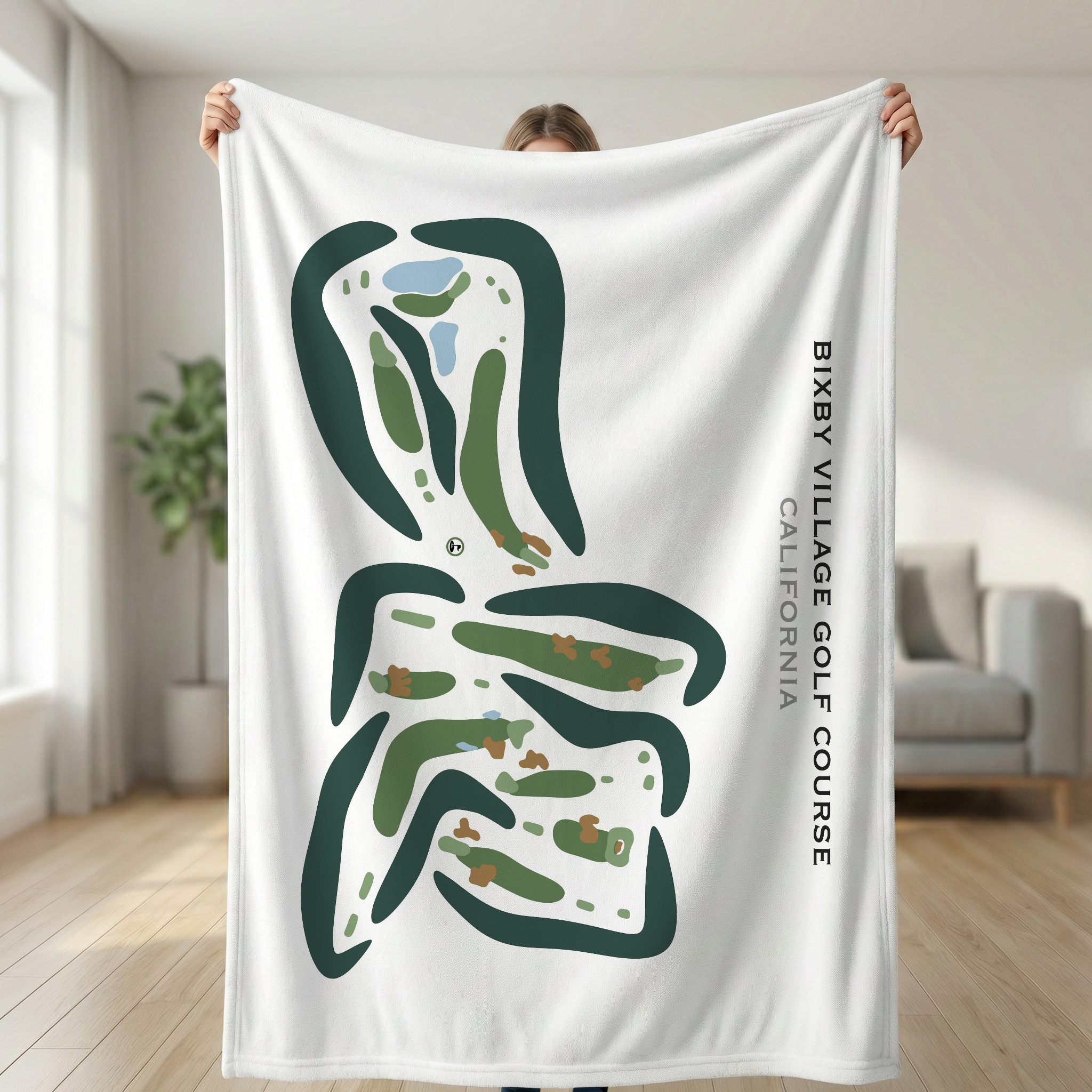 Bixby Village Golf Course, California - Printed Golf Courses