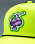 Perforated Rope Hat - Transfusion Highlighter Yellow